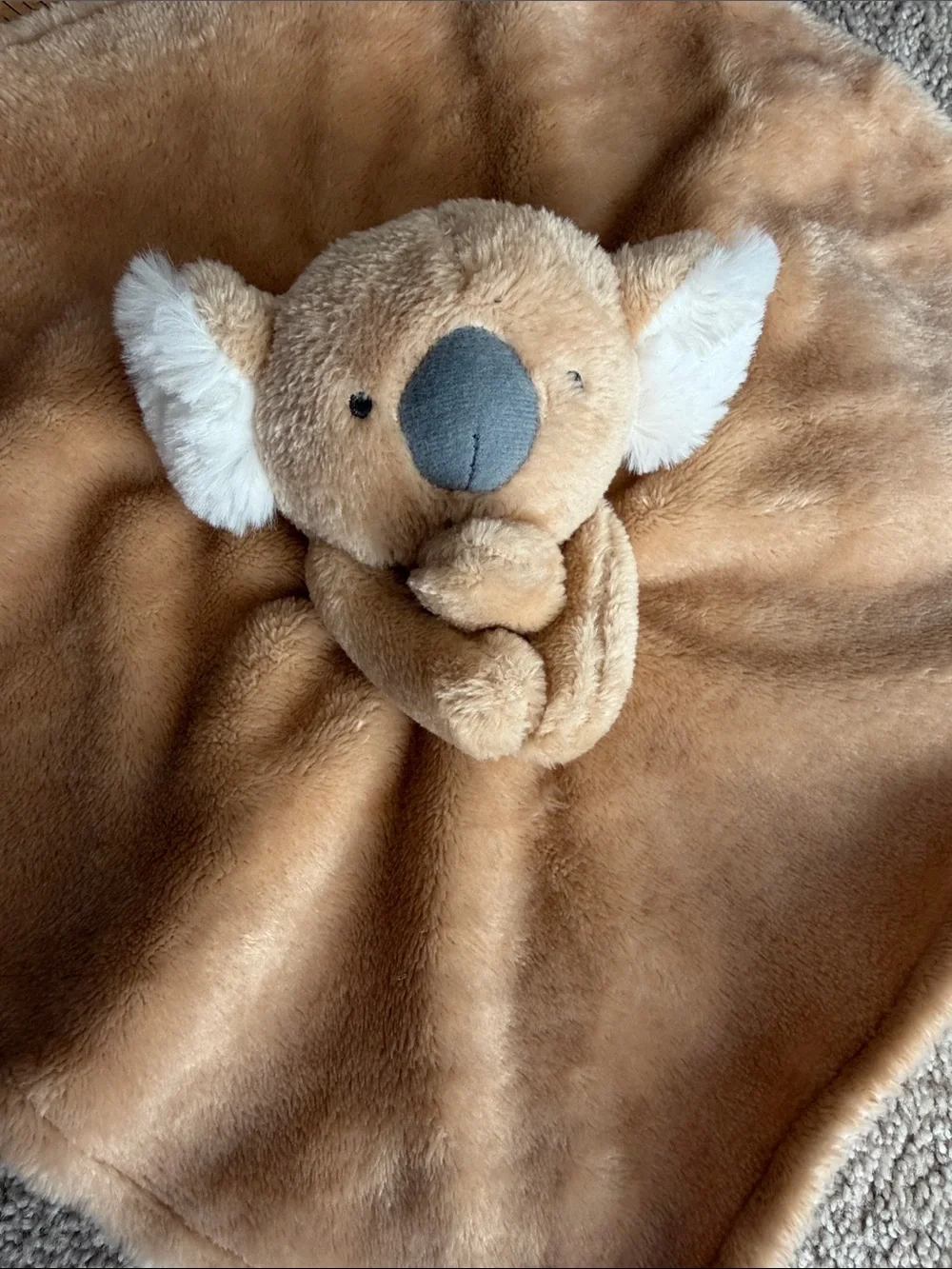 Child Of Mine Koala Bear Baby Lovey Carters Satin Security Blanket 14